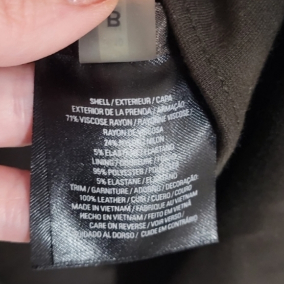 Elie Tahari with some leather details size 10 - Picture 6 of 6